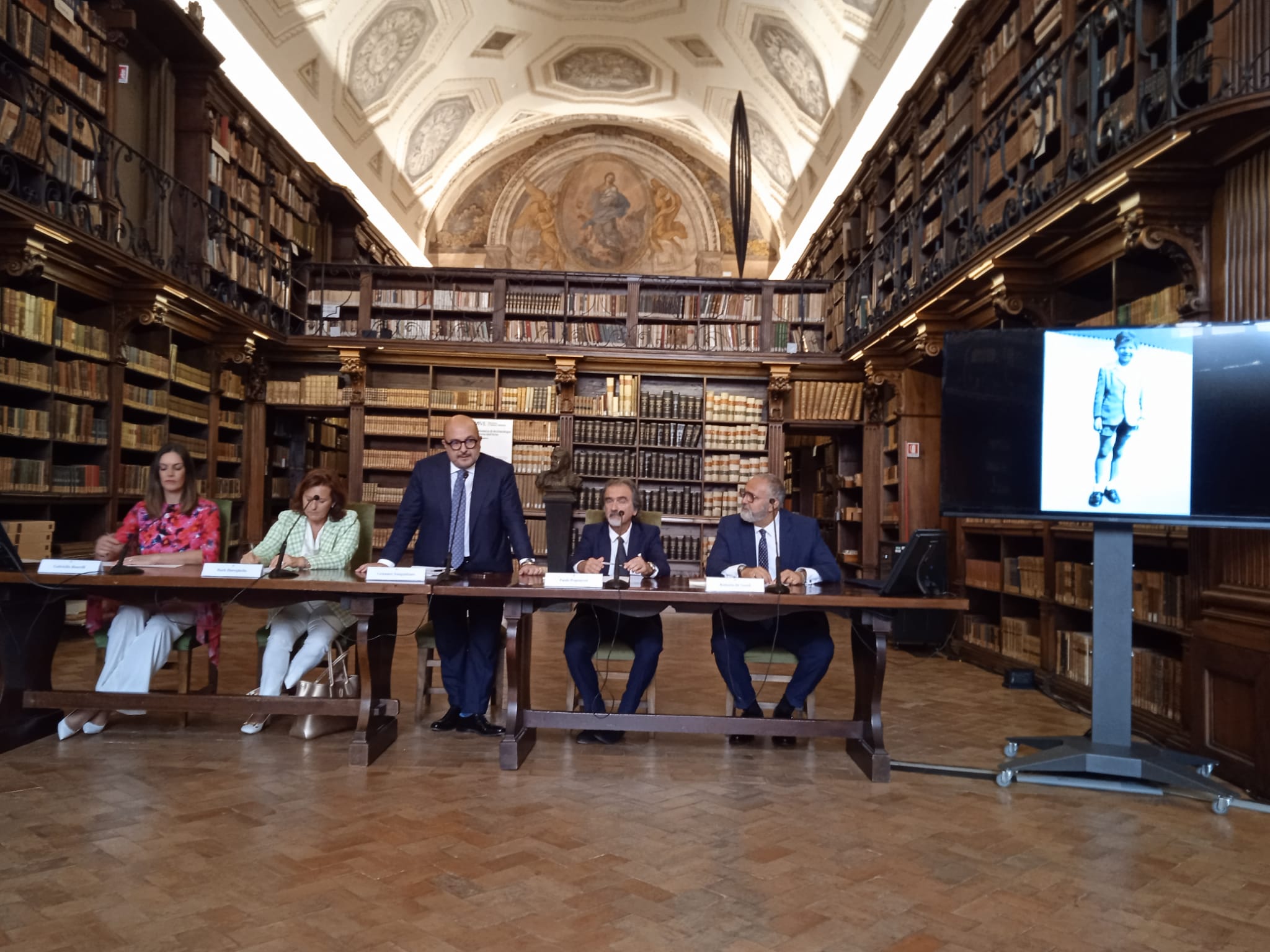 Giovanni Di Veroli, una stella in campo: la presentazione al Ministero della Cultura